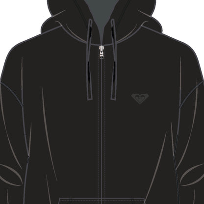 SURF STOKED ZIPPED BRUSHED - FELPA ERJFT05022 -KVJ0 ROXY 