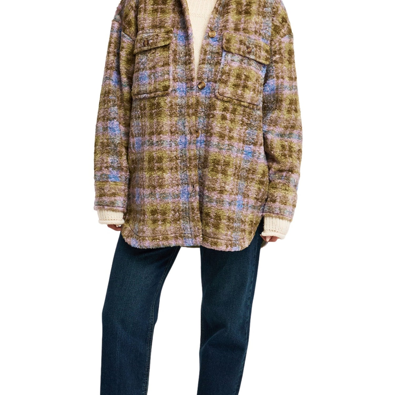 OVER AND ABOVE - FLEECE ERJPF03234 -GLD3 ROXY 
