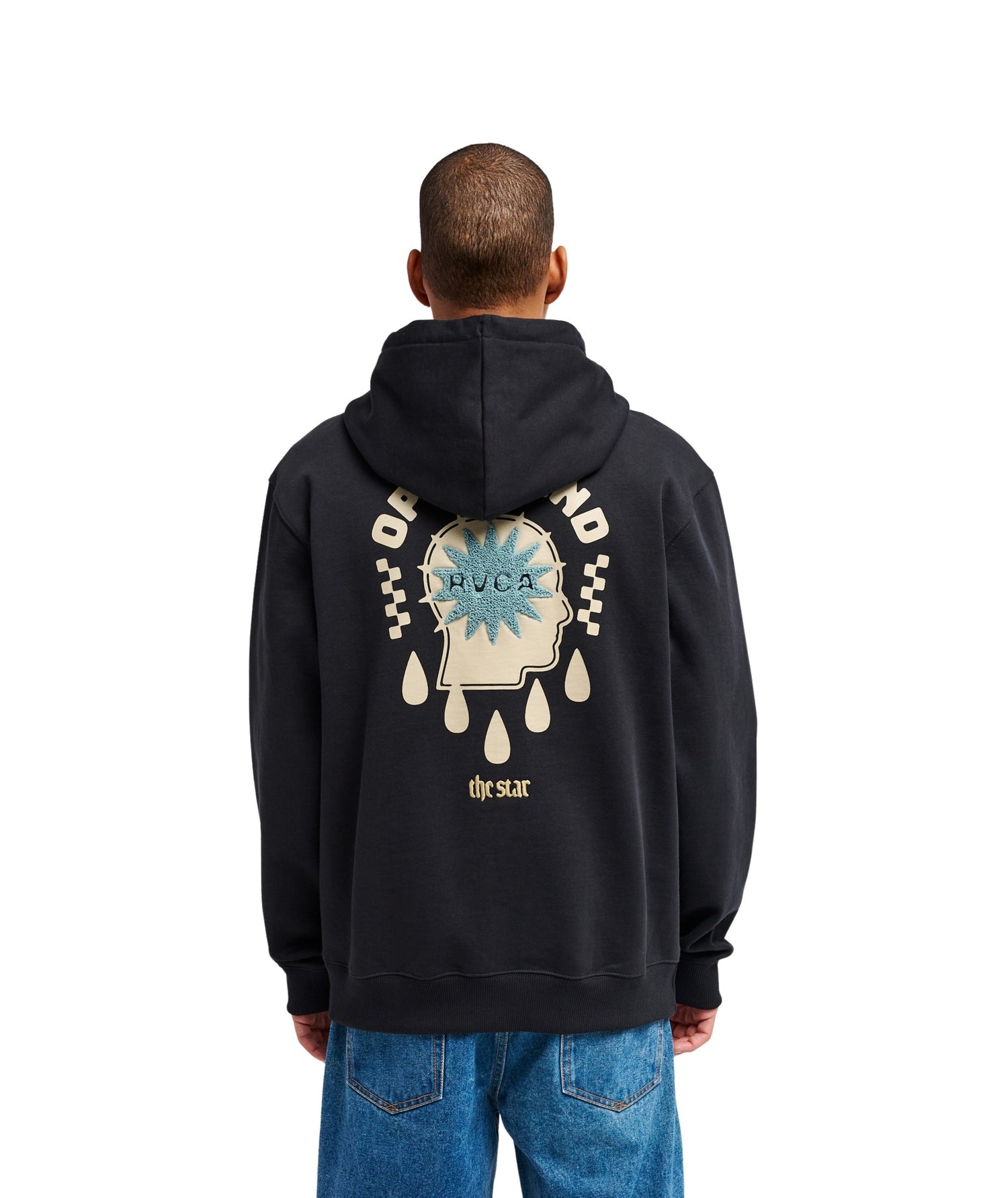 THE STAR - FELPA EVYSF00162 -RVB RVCA 