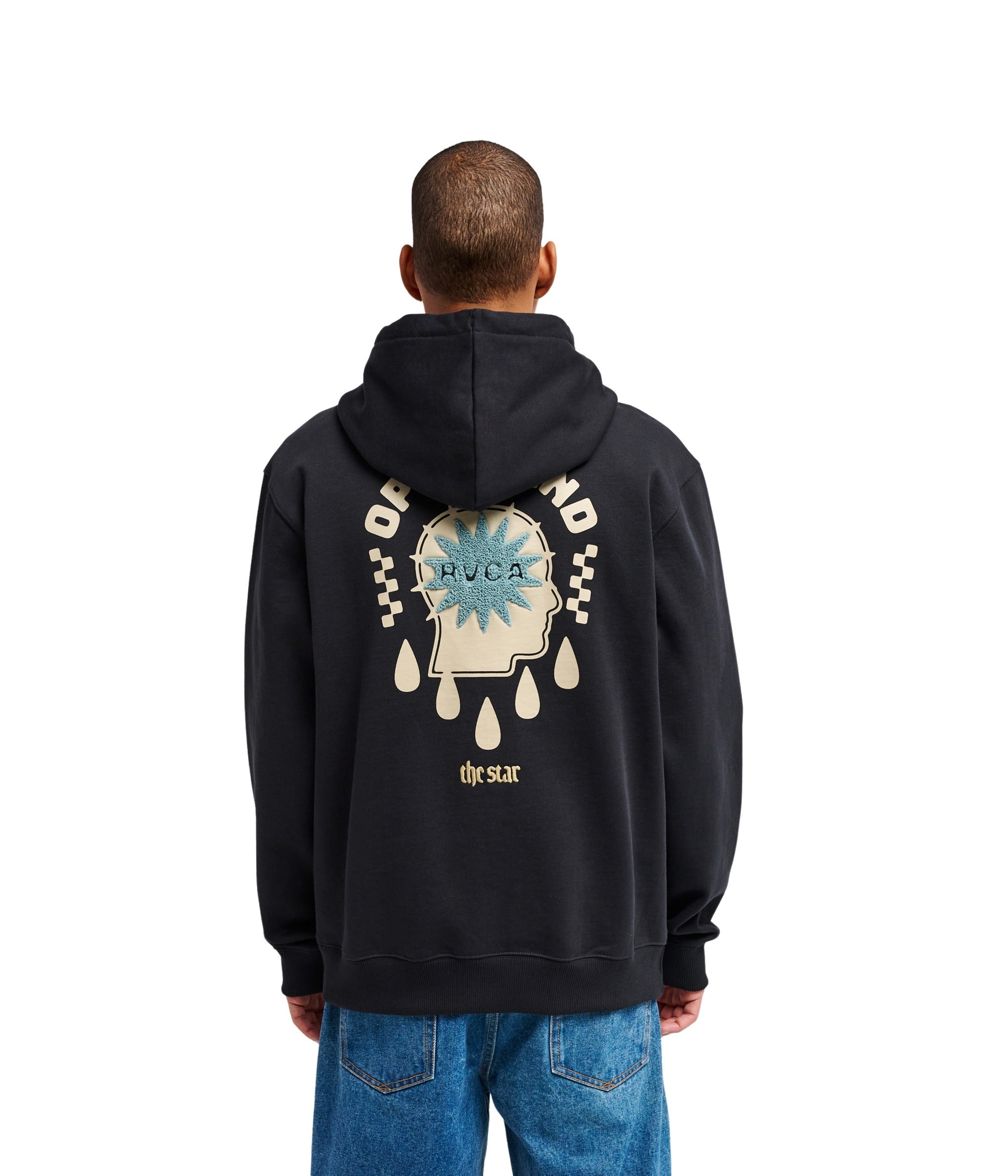 THE STAR - FELPA EVYSF00162 -RVB RVCA 