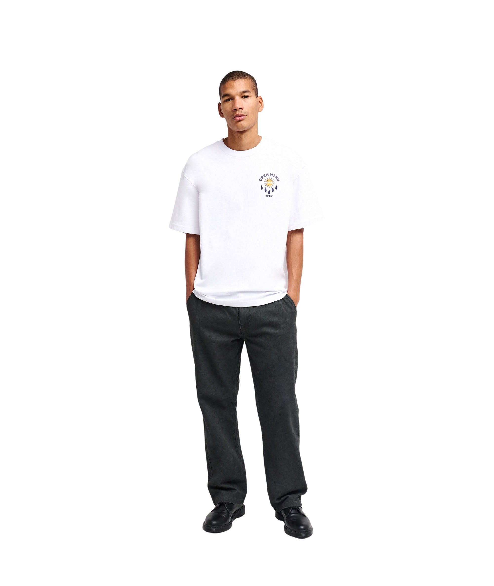 THE STARS - T-SHIRT EVYZT00369 -WHT RVCA 