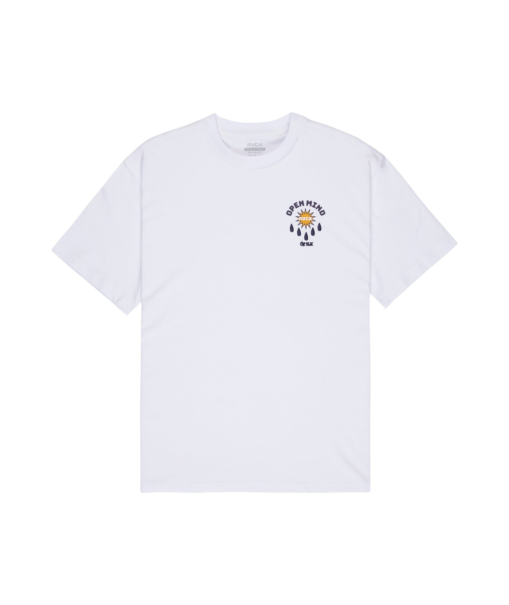 THE STARS - T-SHIRT EVYZT00369 -WHT RVCA 