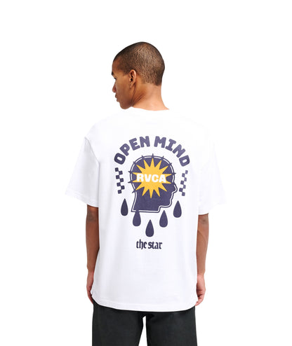 THE STARS - T-SHIRT EVYZT00369 -WHT RVCA 