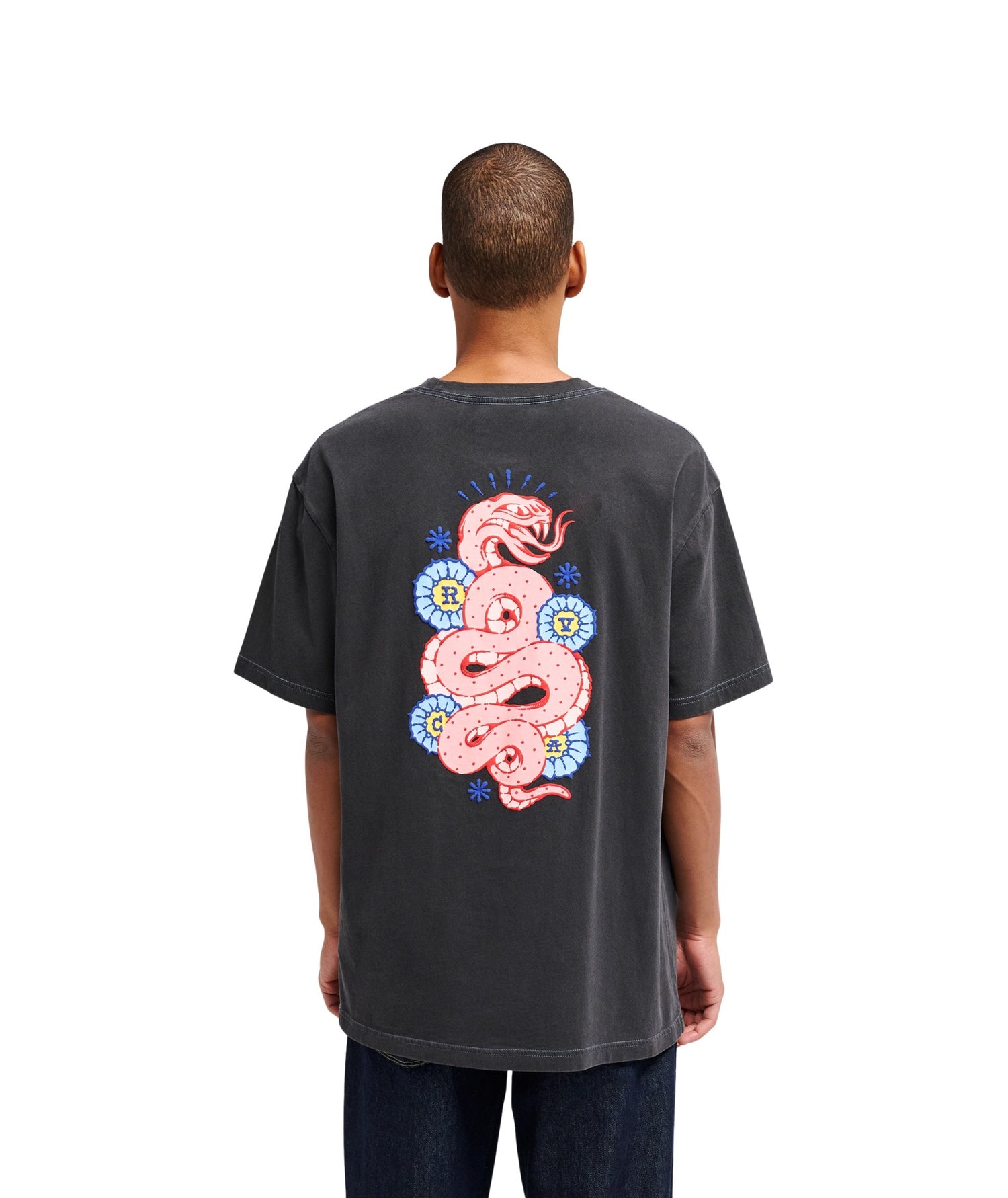 DALAS SNAKE - T-SHIRT EVYZT00372 -KTA0 RVCA 
