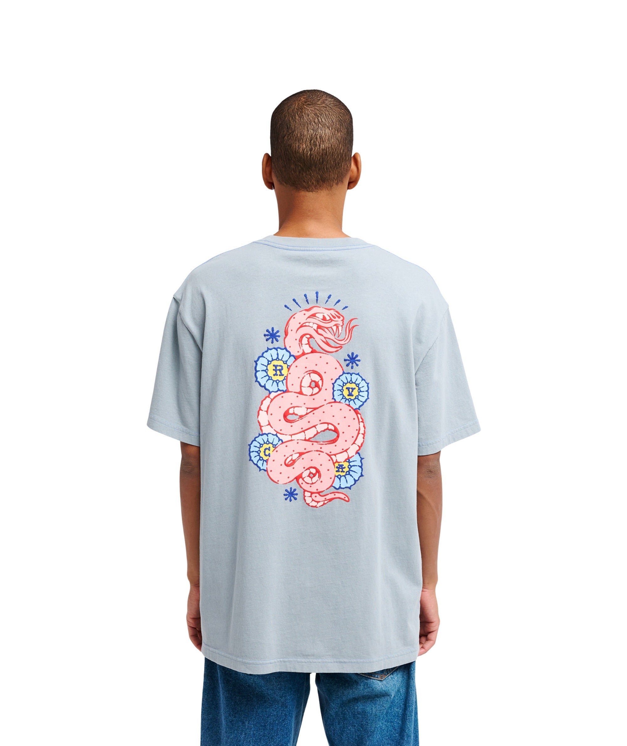 DALAS SNAKE - T-SHIRT EVYZT00372 -MON RVCA 
