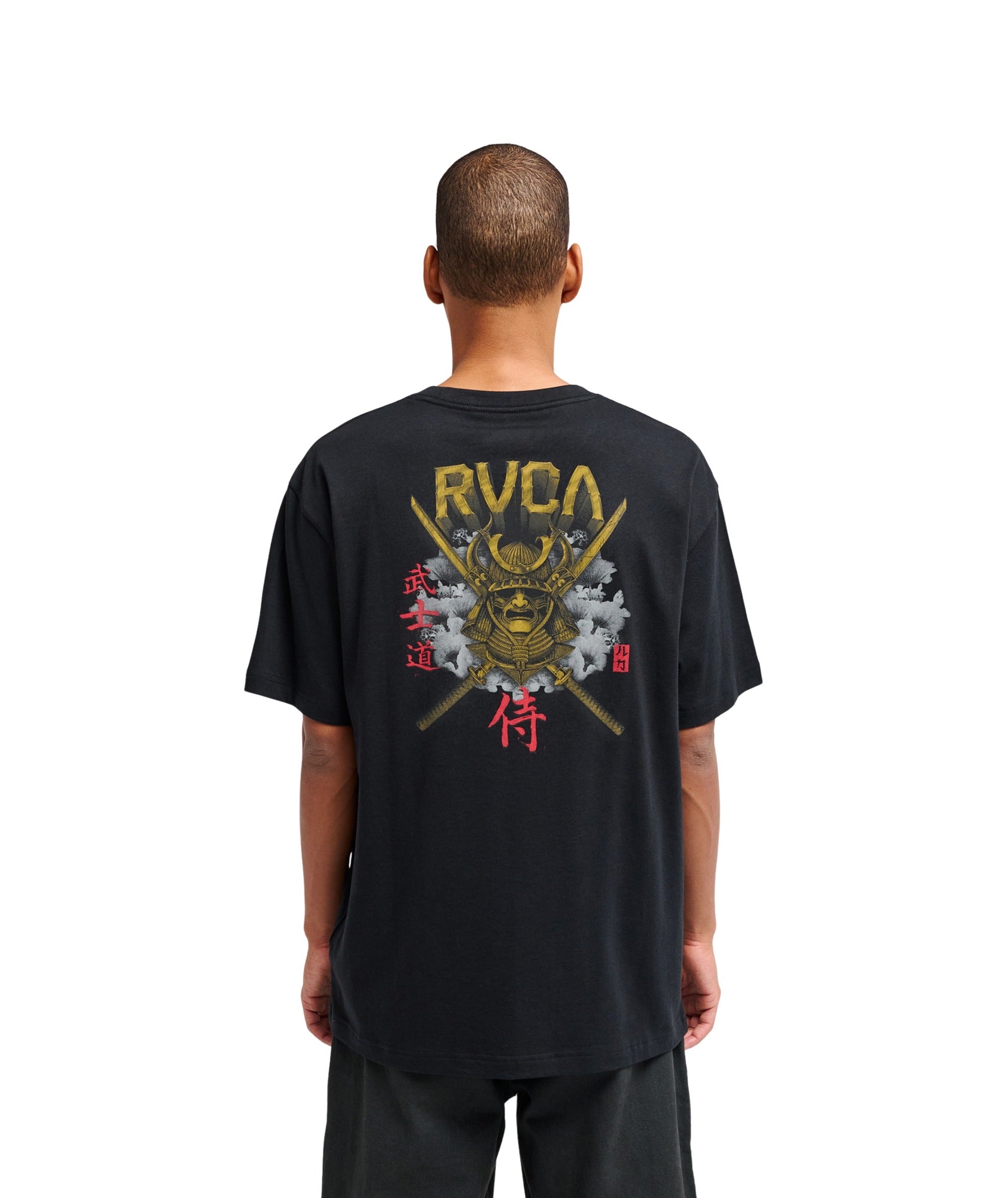 BUSHIDO - T-SHIRT EVYZT00385 -BLK RVCA 