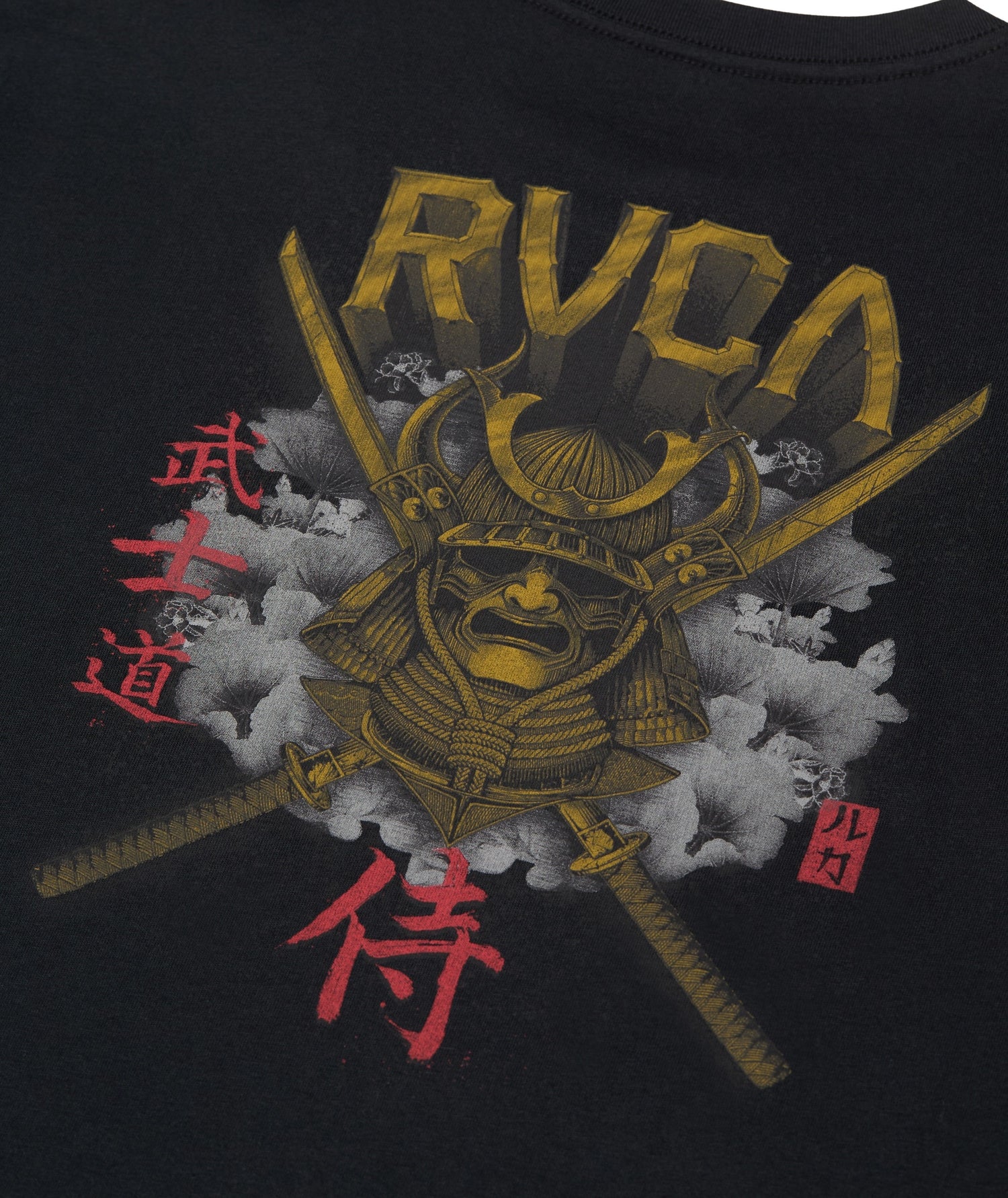 BUSHIDO - T-SHIRT EVYZT00385 -BLK RVCA 