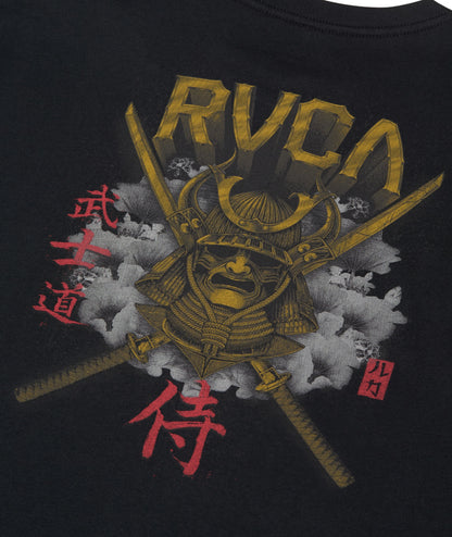 BUSHIDO - T-SHIRT EVYZT00385 -BLK RVCA 