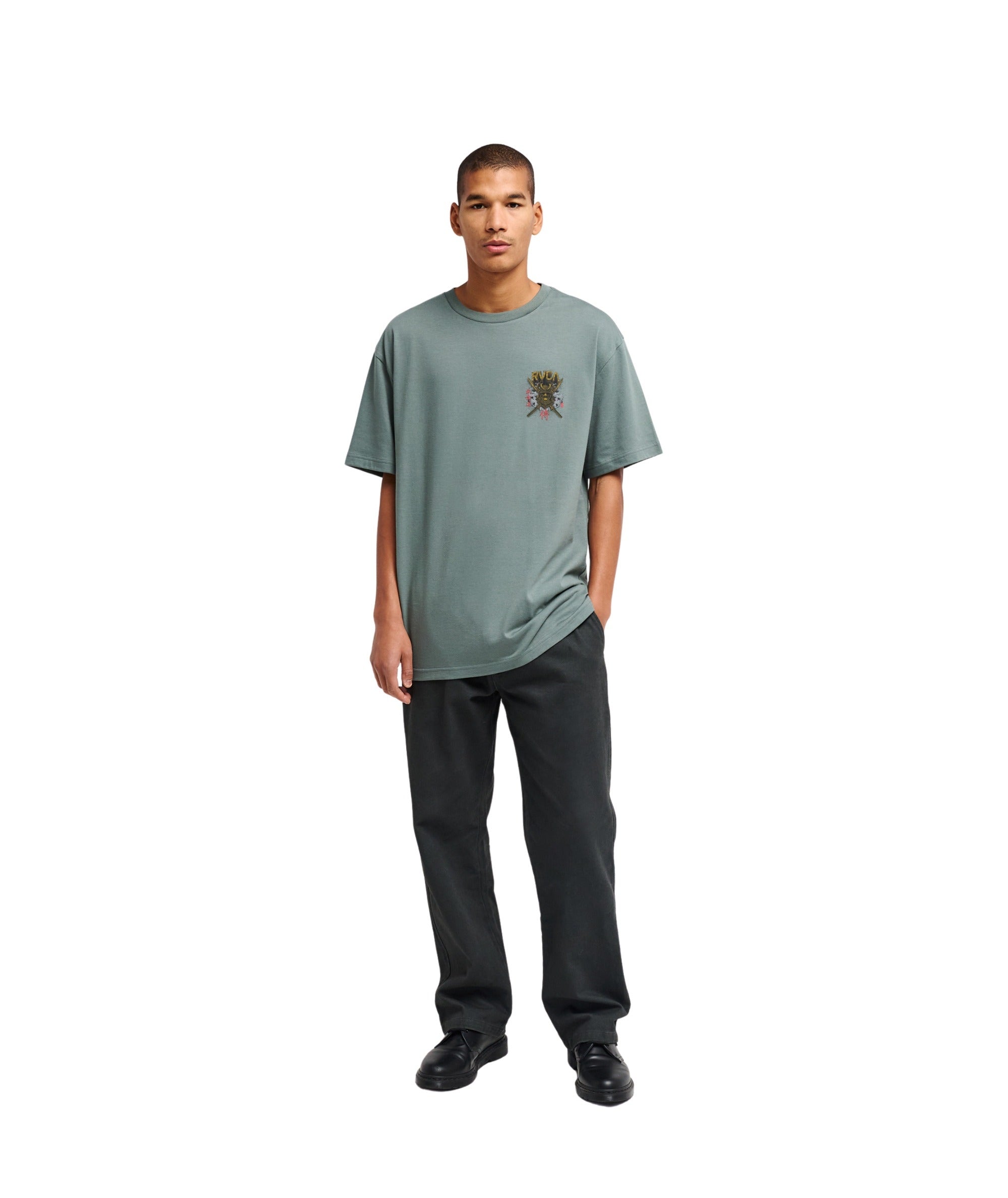 BUSHIDO - T-SHIRT EVYZT00385 -GNY0 RVCA 