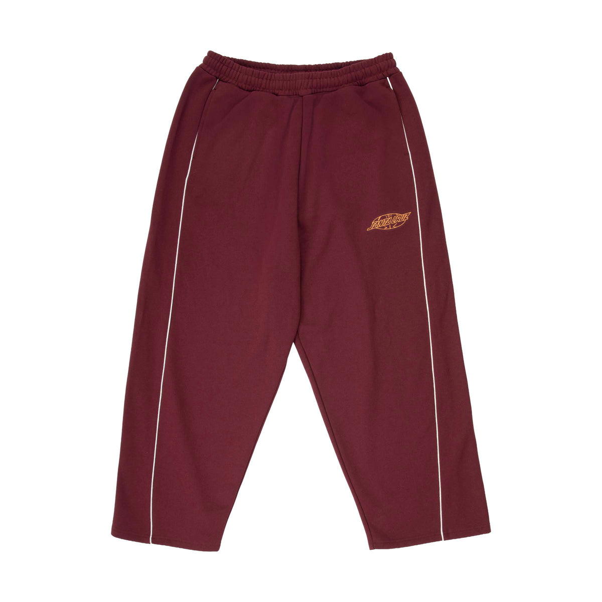 PINSTRIPE WIDE LEG JOGGER - PANTALONE SCA-PNT-1751 . SANTA CRUZ 