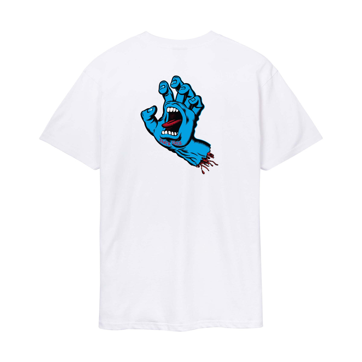 SCREAMING HAND CHEST - T-SHIRT SCA-TEE-13923 . SANTA CRUZ 