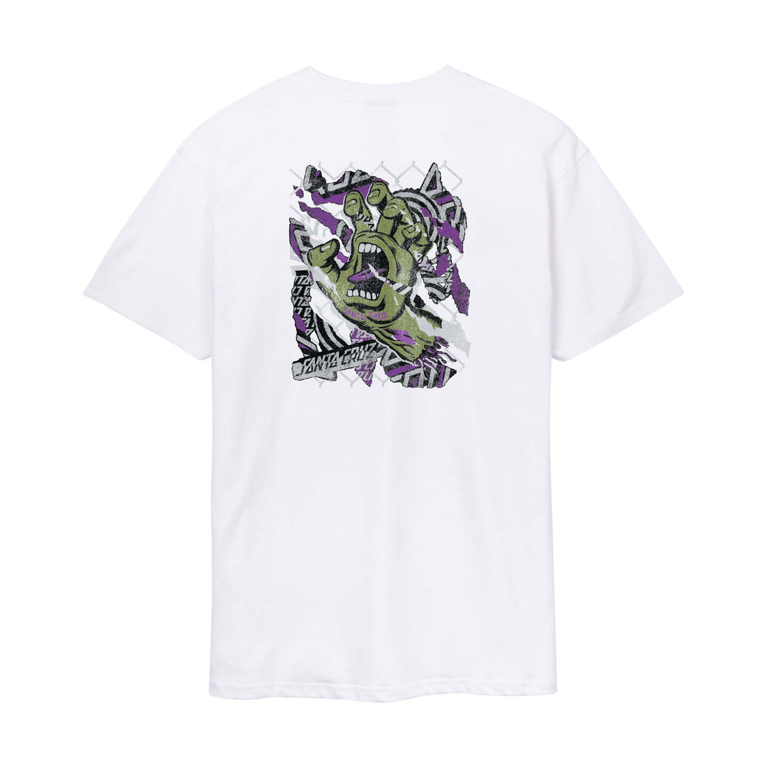 DAMAGED HAND - T-SHIRT SCA-TEE-13958 . SANTA CRUZ 