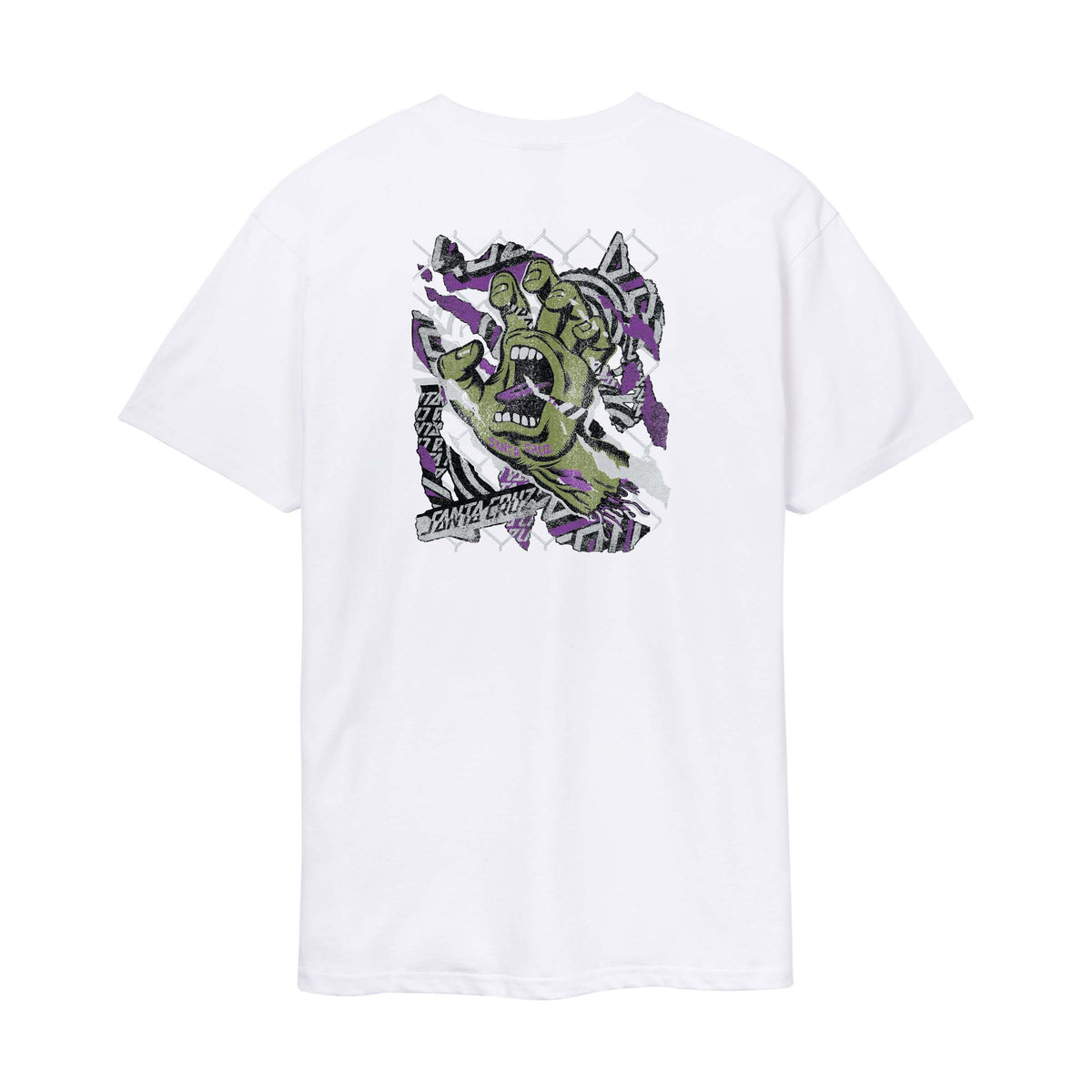 DAMAGED HAND - T-SHIRT SCA-TEE-13960 . SANTA CRUZ 