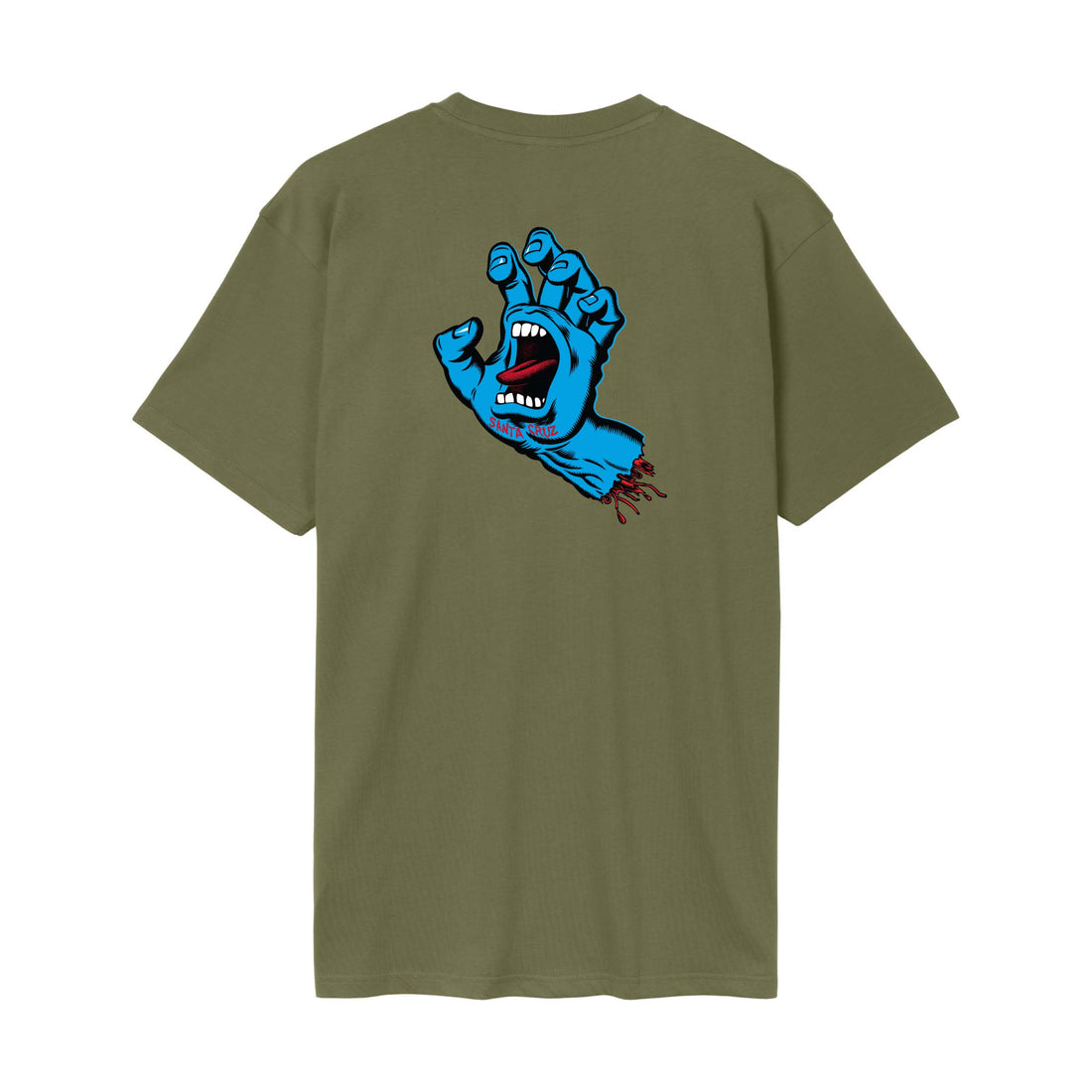 SCREAMING HAND CHEST - T-SHIRT SCA-TEE-14066 . SANTA CRUZ 