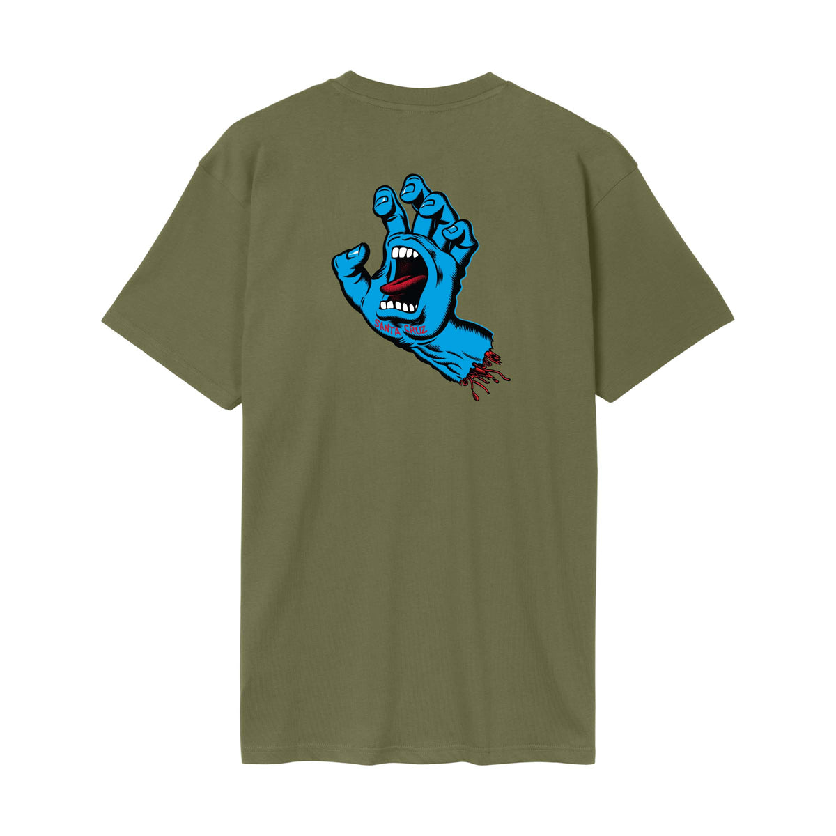 SCREAMING HAND CHEST - T-SHIRT SCA-TEE-14067 . SANTA CRUZ 