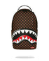 SHARKS IN PARIS WTF BUBBLE BROWN CHECK - ZAINO 910B8634NSZ . SPRAYGROUND 