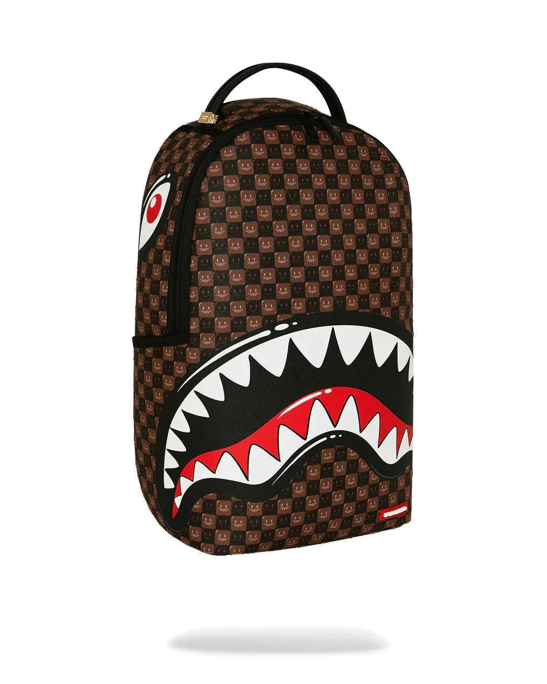 SHARKS IN PARIS WTF BUBBLE BROWN CHECK - ZAINO 910B8634NSZ . SPRAYGROUND 