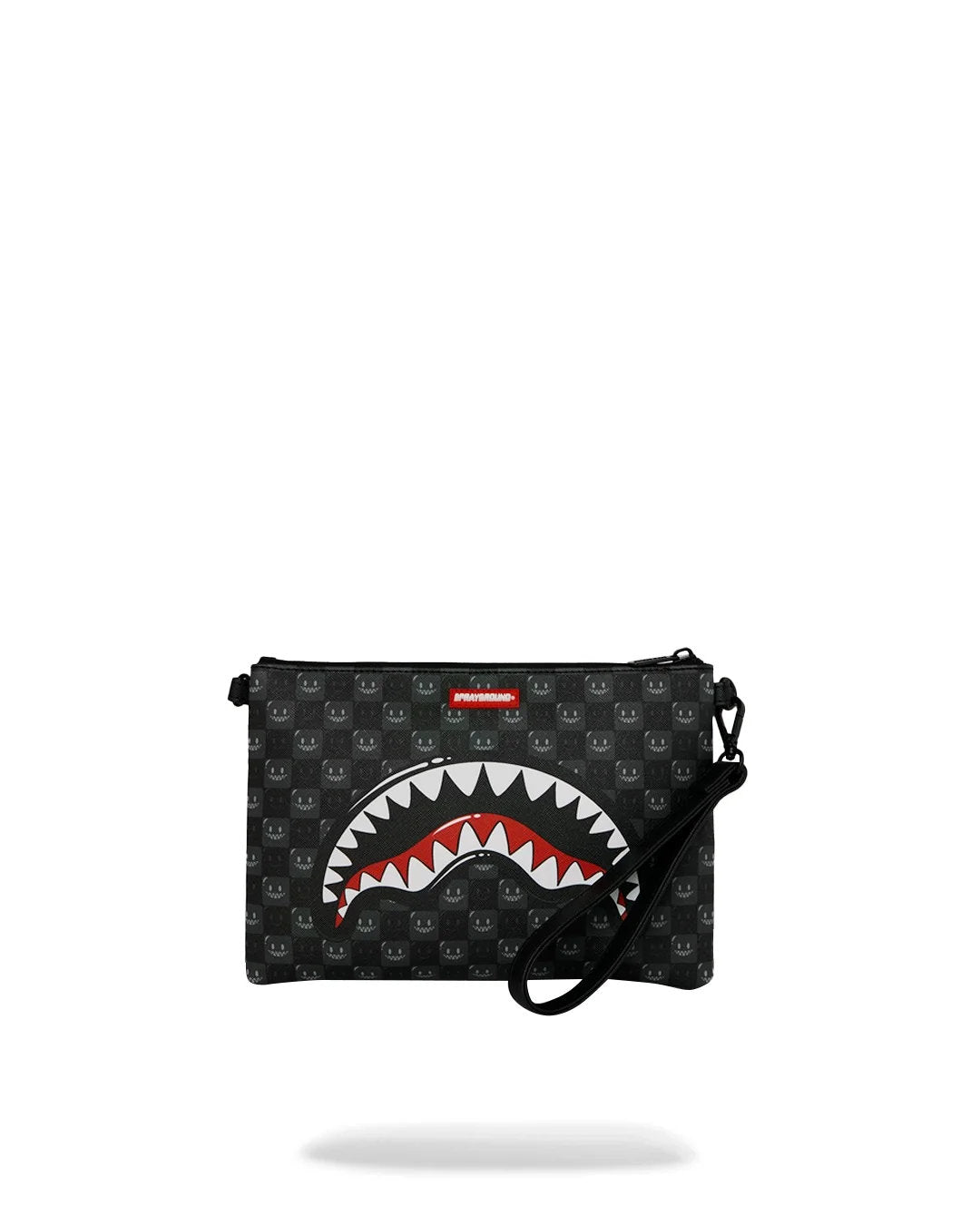 SHARKS IN PARIS WTF BUBBLY BLACK CHECK - BORSA 910B9318NSZ . SPRAYGROUND 