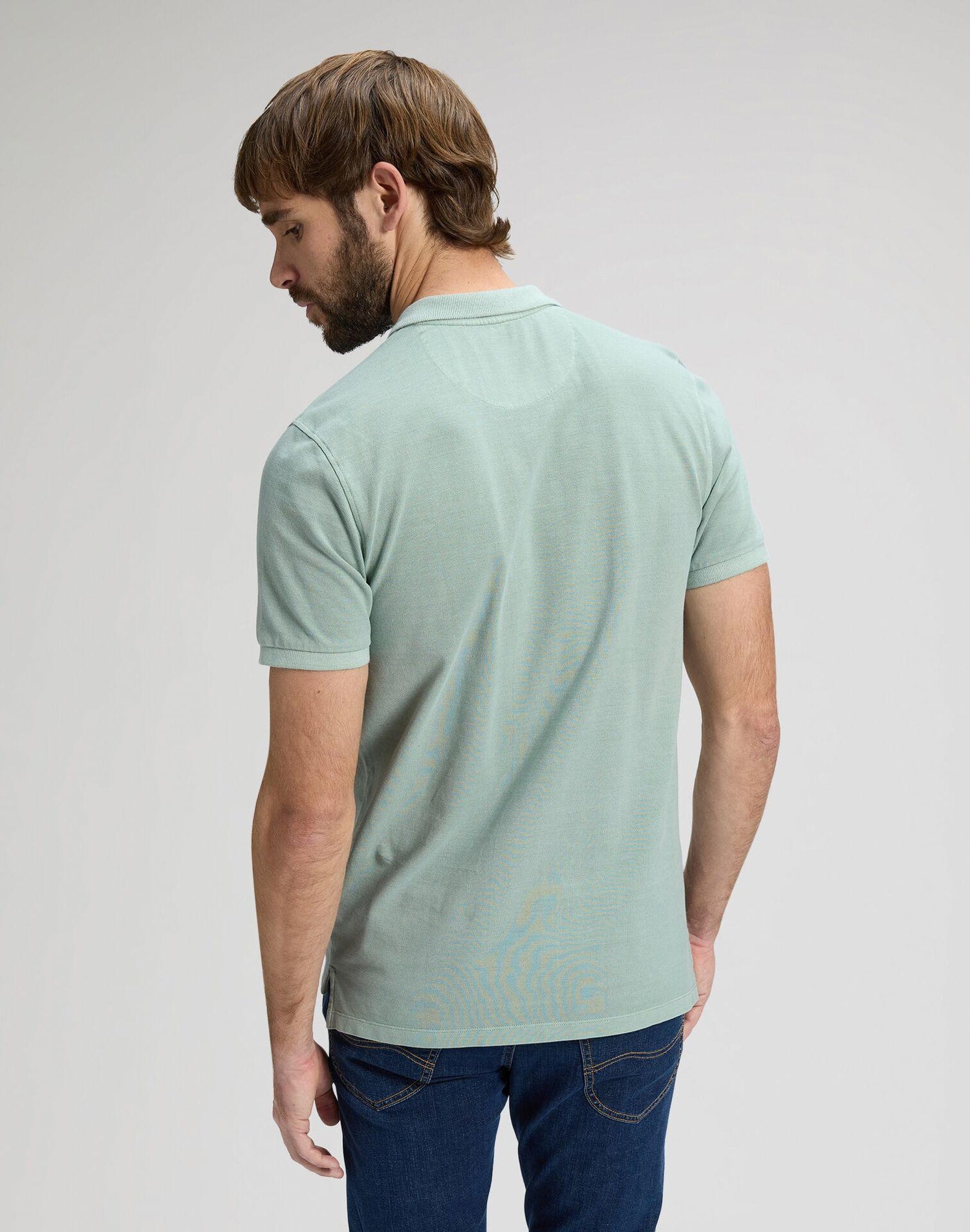 GARMENT DYE DESERT SAGE - POLO 112376465 . LEE 