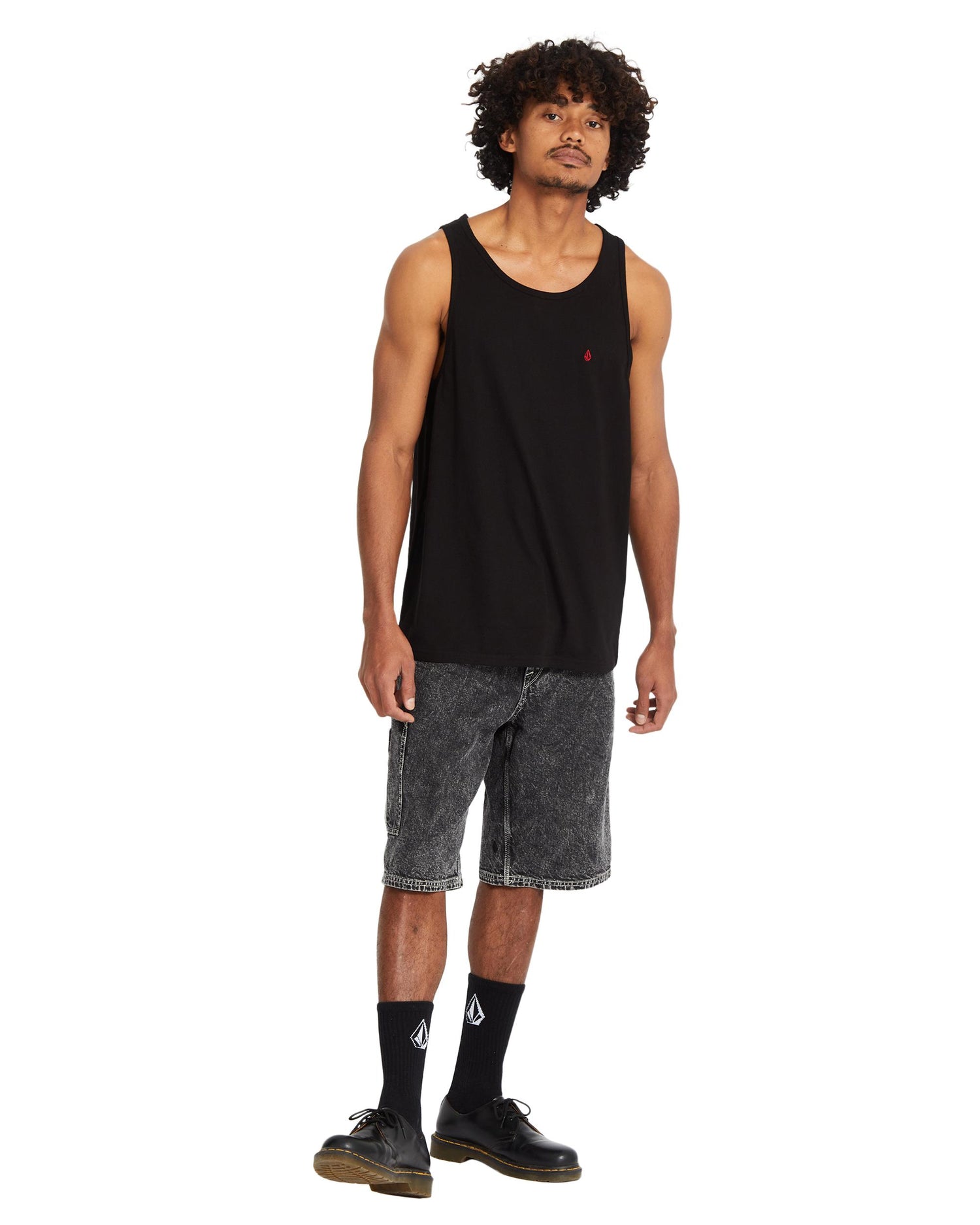 STONE BLANKS - CANOTTA A4512605 _BLK VOLCOM 