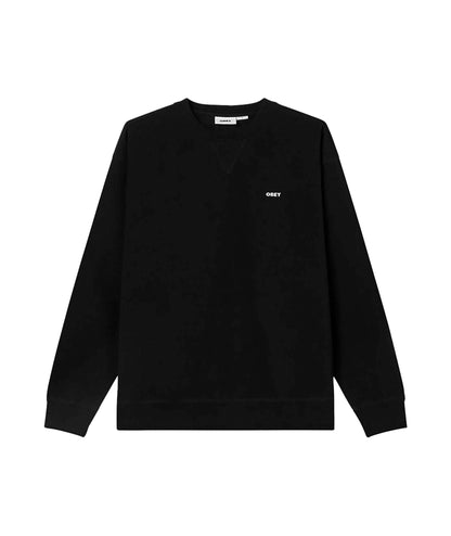 ESTABLISHED WORKS BOLD II - FELPA 22MC0000023E -BLK OBEY 