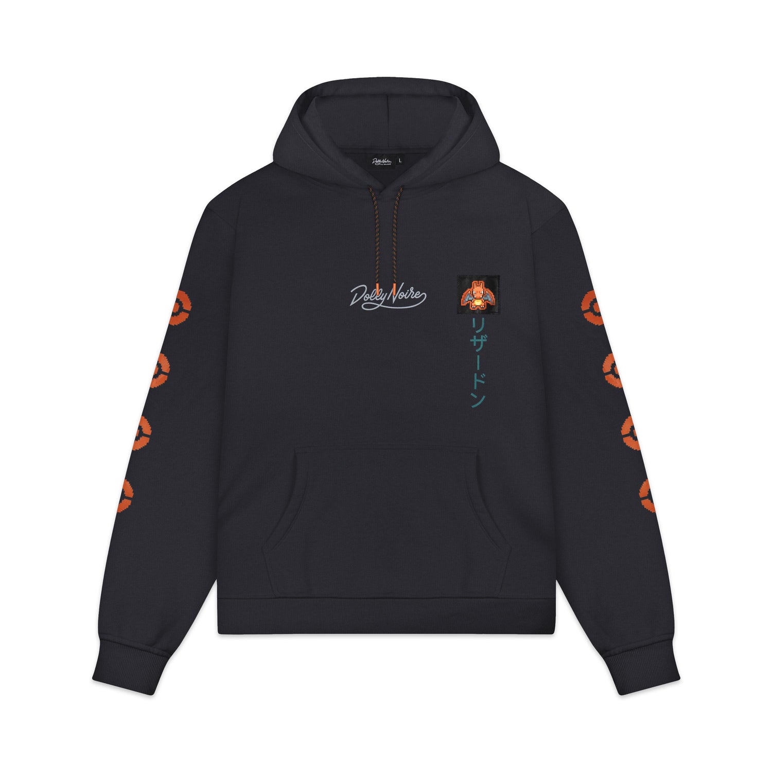 CHARIZARD EVOLUTION HOODIE - FELPA SW1150-GQ -03 DOLLY NOIRE 