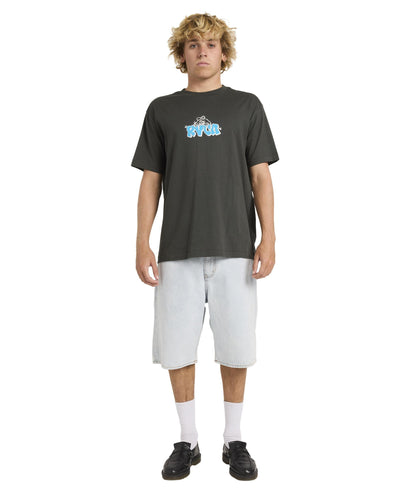 SKATE DENIM - SHORTS UVYDS03003 -ASB RVCA 