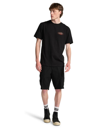 ORBIT ARCH - T-SHIRT EBYZT00522 -BLK BILLABONG 