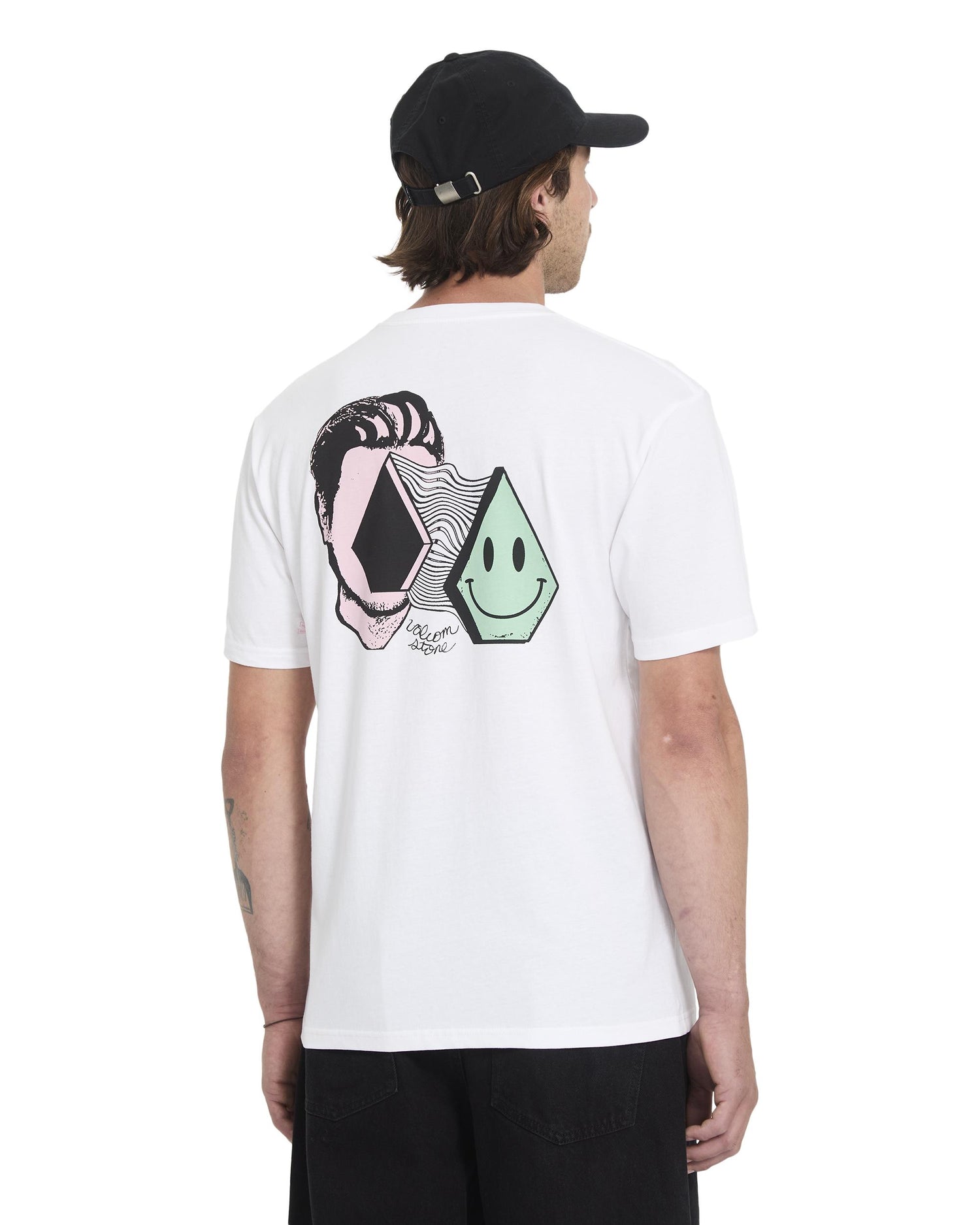AURA - T-SHIRT A3512663 _WHT VOLCOM 