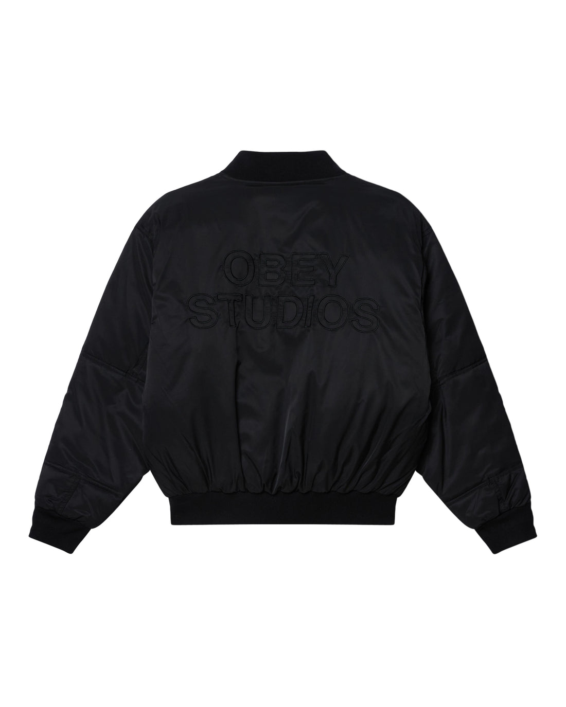 STUDIOS MA-1 BOMBER - GIACCA 22MC0001498 -BLK OBEY 