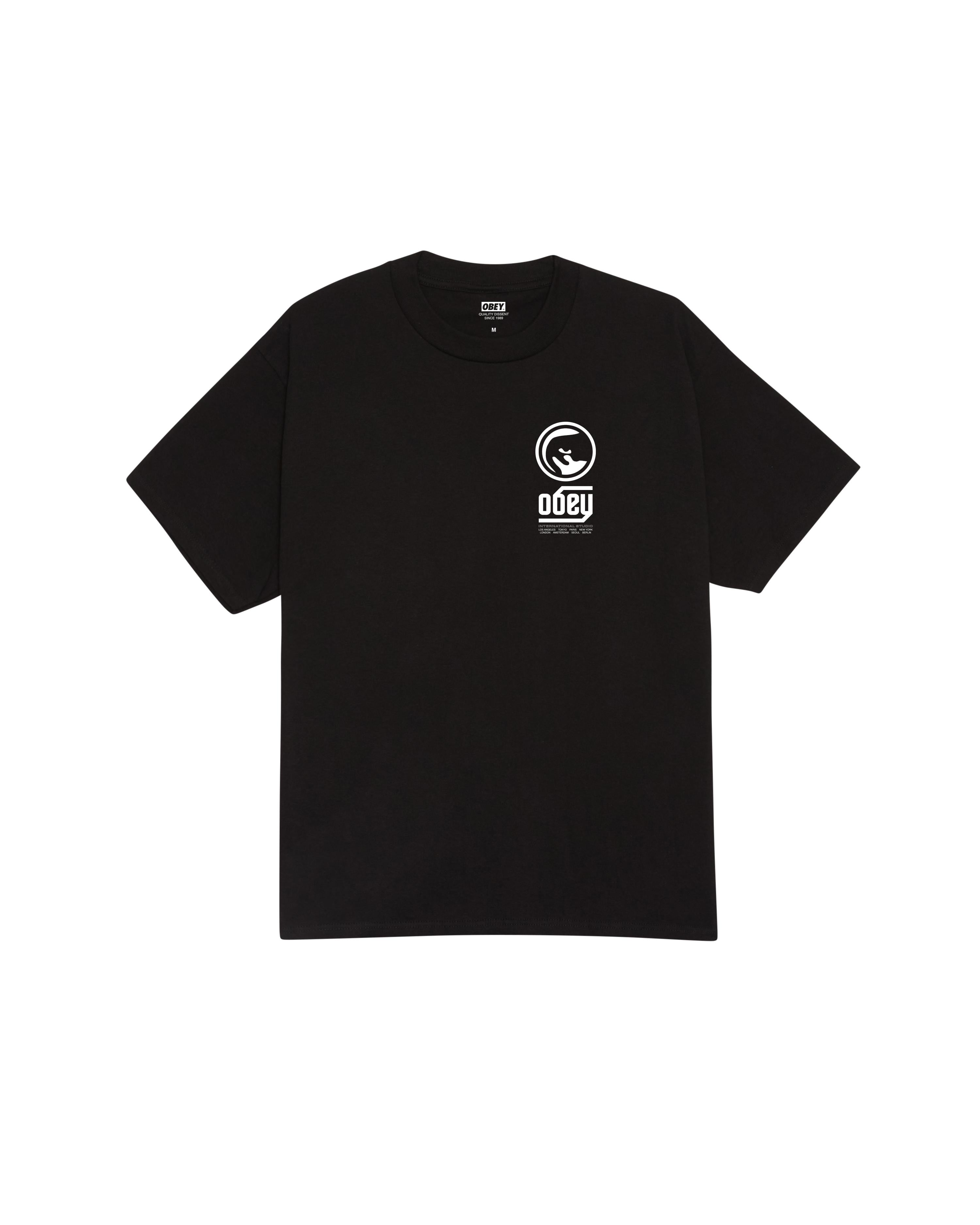 TRADEMARK - T-SHIRT 22MC0001587 -BLK OBEY 