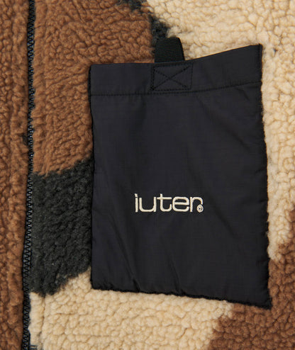 TORNADO FUR ZIP NECK - FELPA 25WISZ32 -BROWN IUTER 