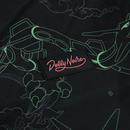 RAYQUAZA PATTERN BOMBER - GIACCA JK1048-JO -01 DOLLY NOIRE 