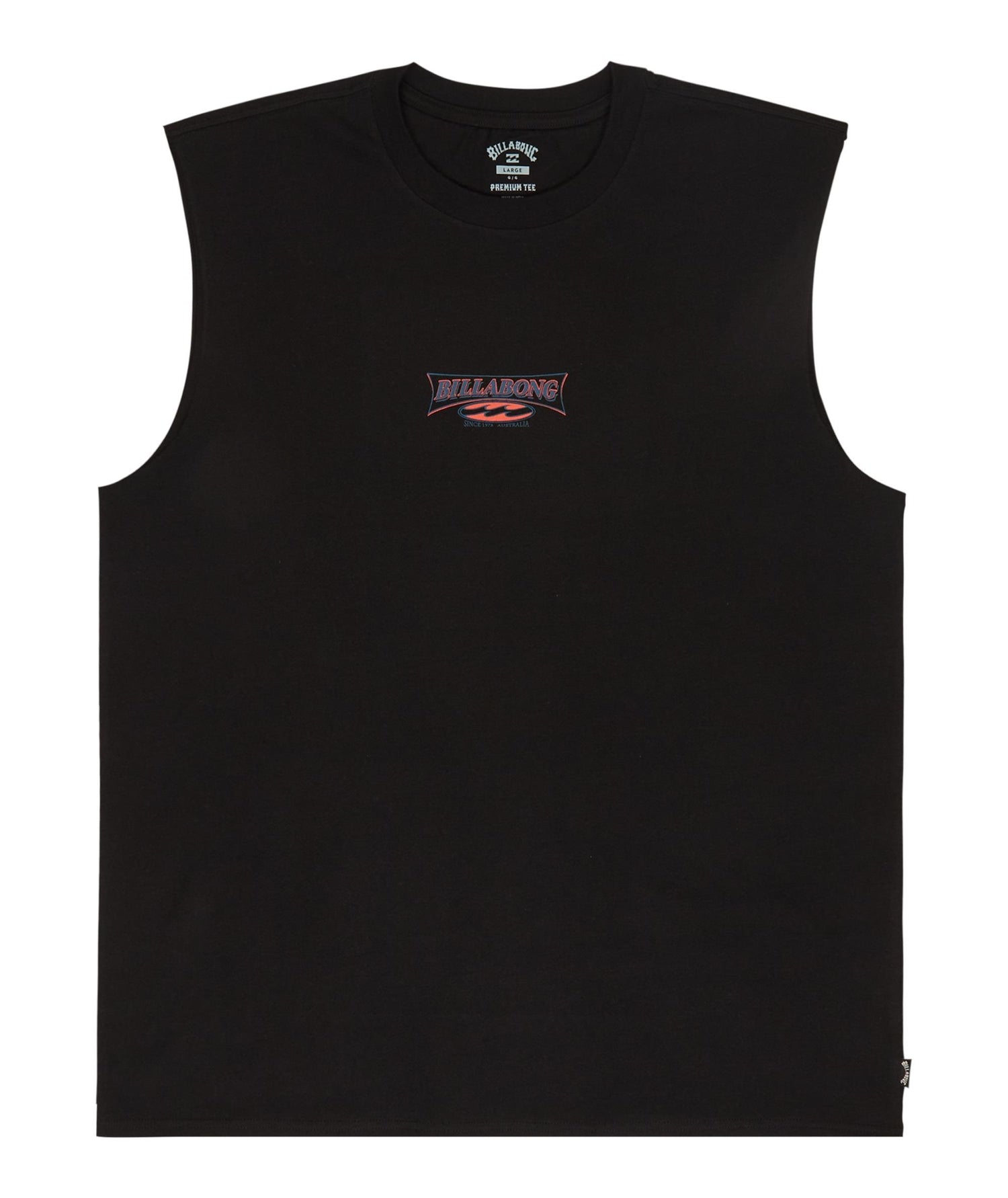 BURLEIGH MU - T-SHIRT EBYZT00491 -BLK BILLABONG 