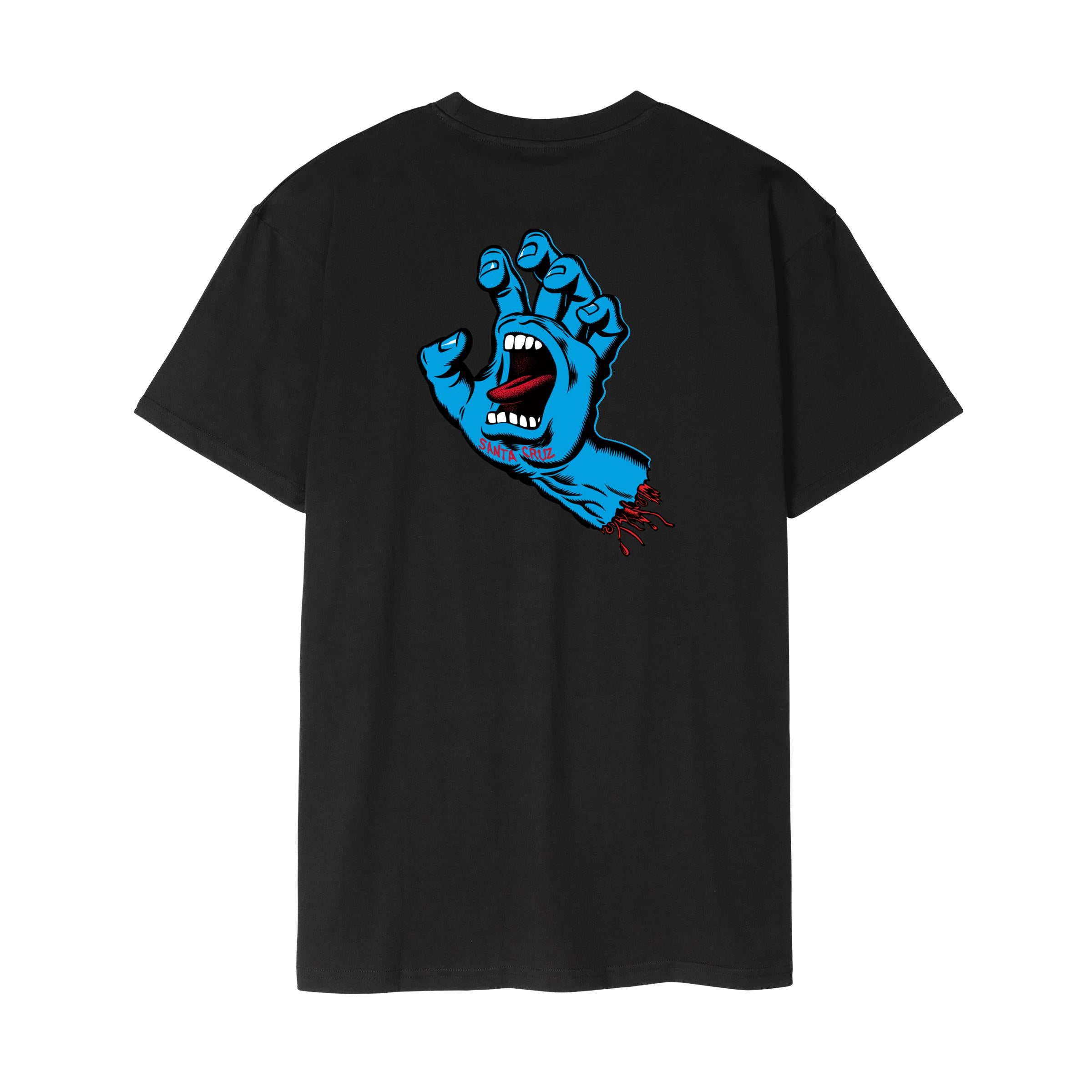 SCREAMING HAND CHEST - T-SHIRT SCA-TEE-10773  SANTA CRUZ 