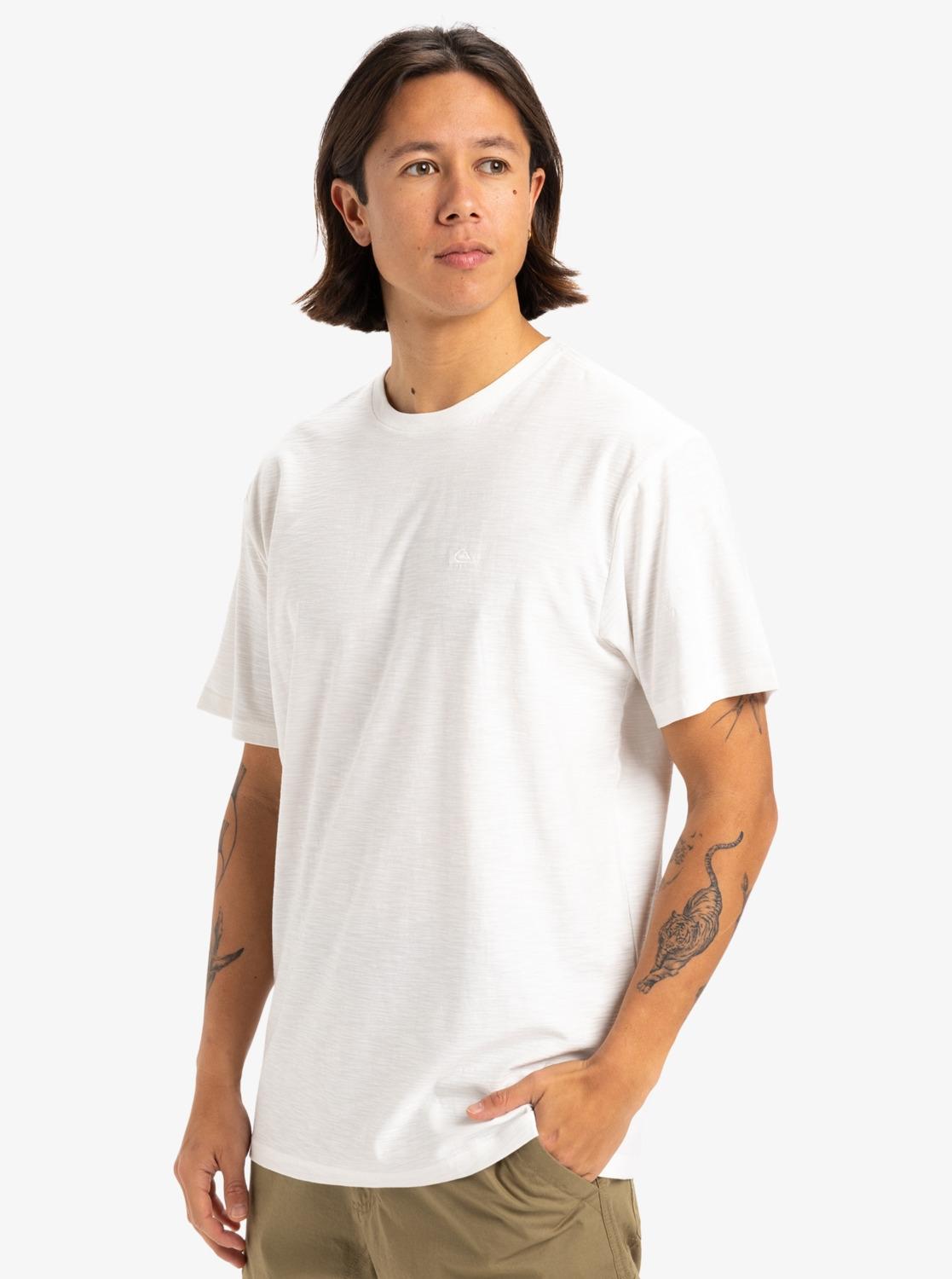 SLUB ROUNDNECK - T-SHIRT EQYKT04377 -WBK0 QUIKSILVER 