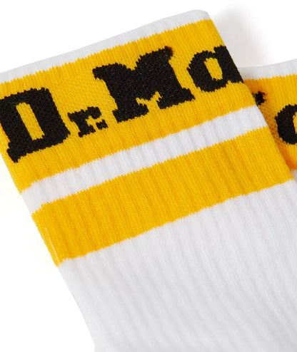 ATHLETIC LOGO SOCK - ORGANIC COTTON BLEND - CALZE AC681103 . DR MARTENS 