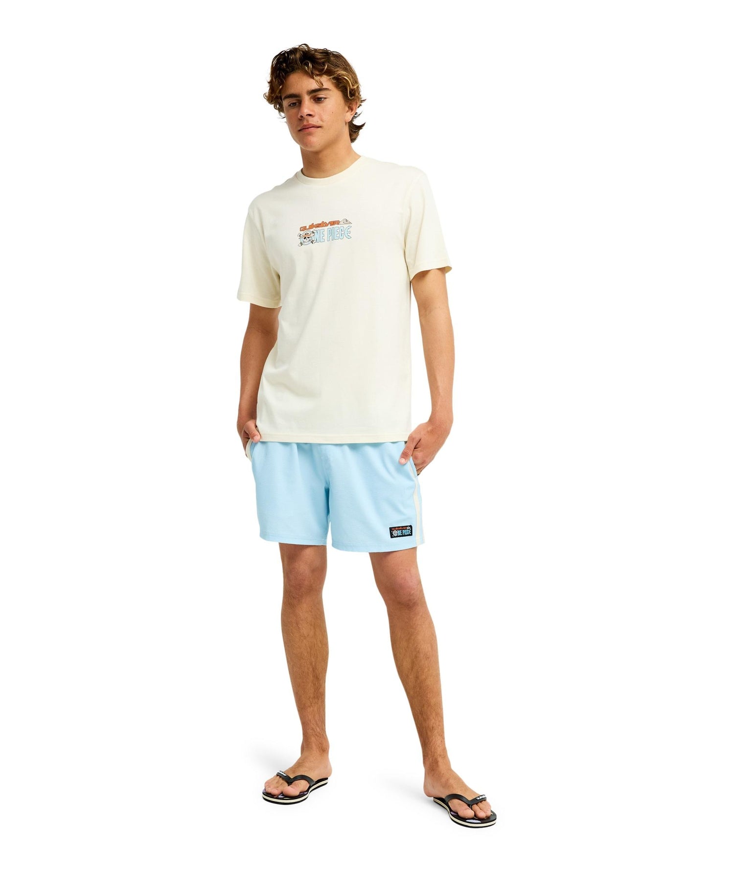 ONE PIECE PIRATES ISLAND - T-SHIRT EQYZT08508 -BWT QUIKSILVER 