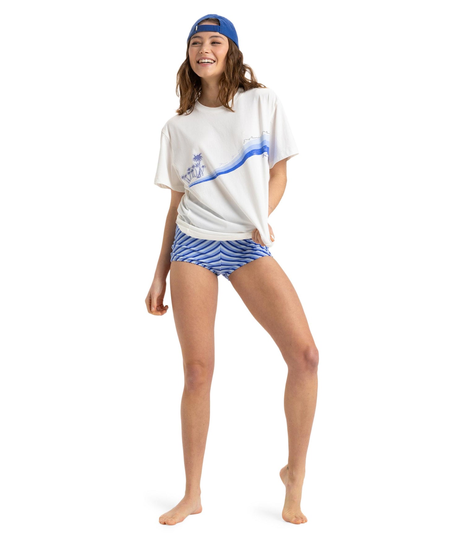 HANGLOOSE POSTER - T-SHIRT ERJZT05912 -WBS0 ROXY 