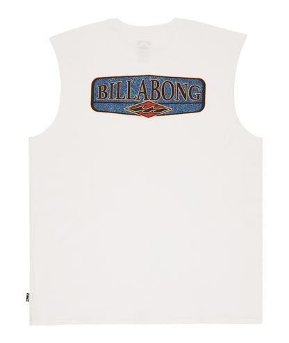 BURLEIGH MU - T-SHIRT EBYZT00491 -WHT BILLABONG 