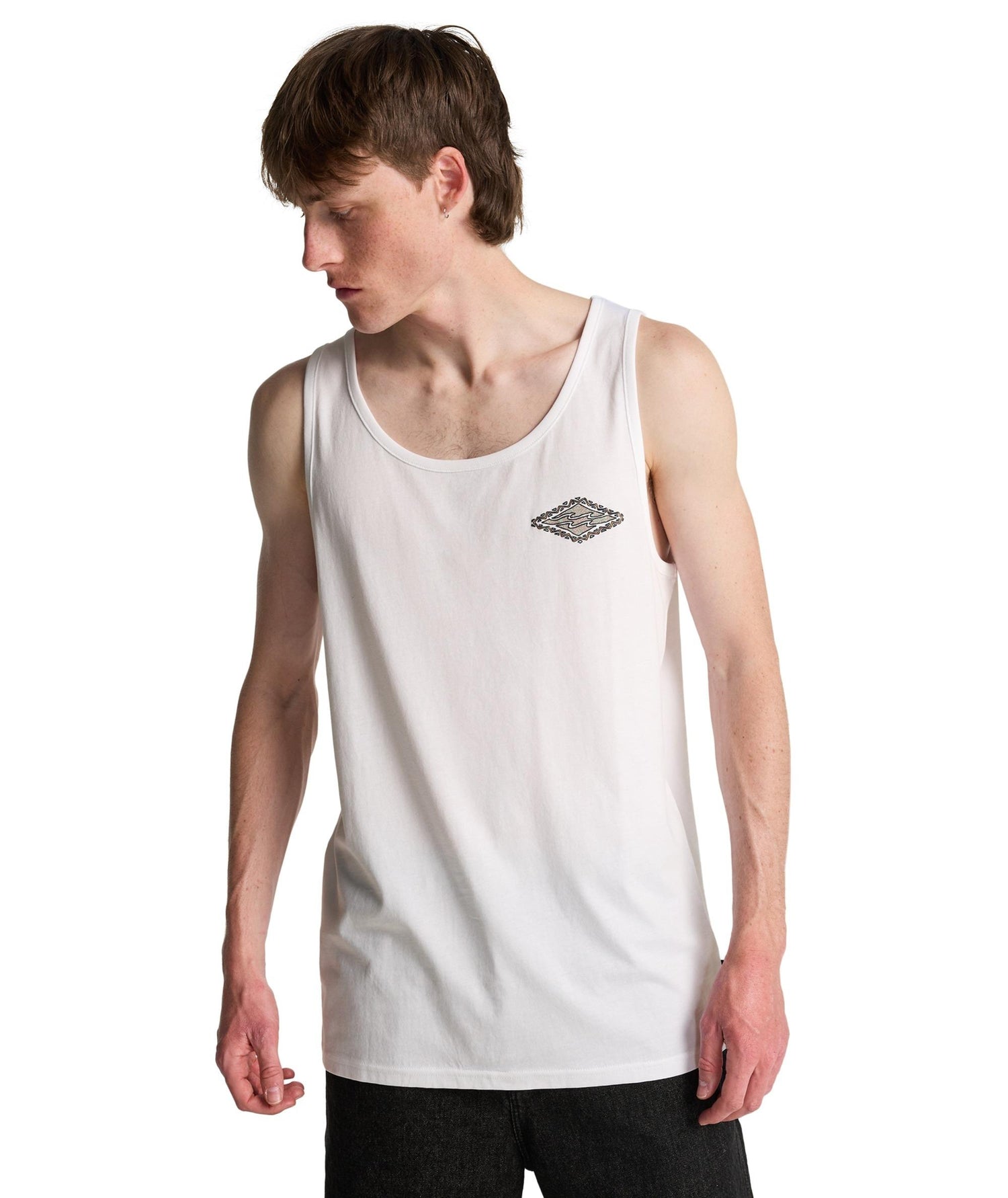 CRAYON WAVE TK - T-SHIRT EBYZT00487 -WHT BILLABONG 