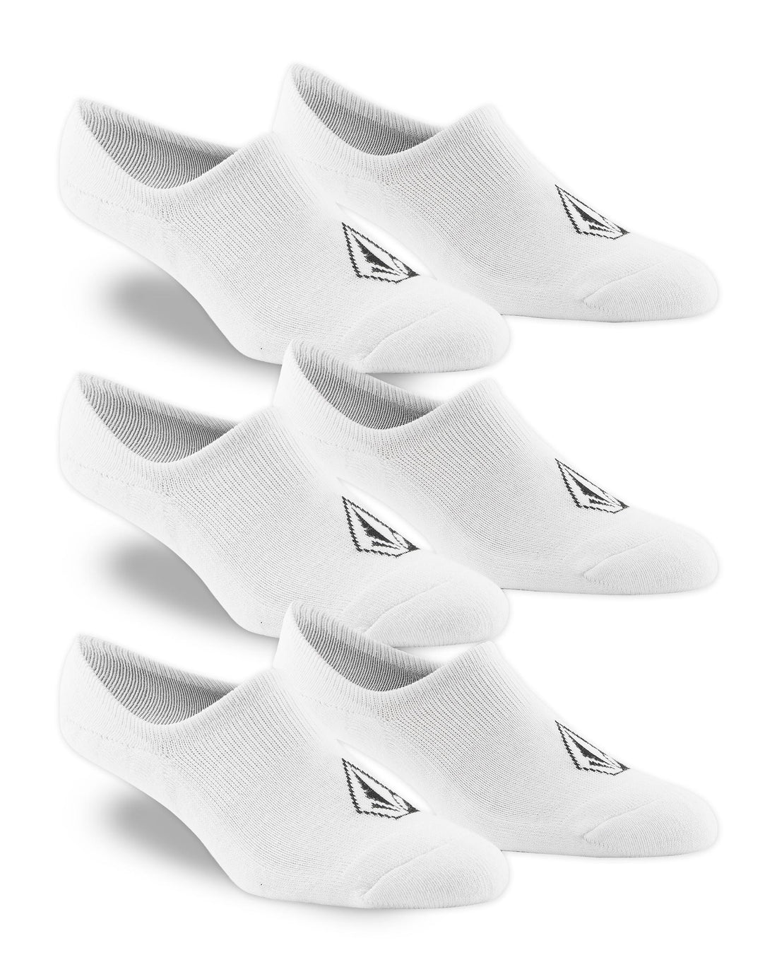 STONES NSHW 3-PACK - CALZE D6312611 _WHT VOLCOM 