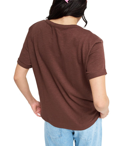 OCEANWAVE REGULAR SLUB - T-SHIRT ERJZT06096 -CRR0 ROXY 