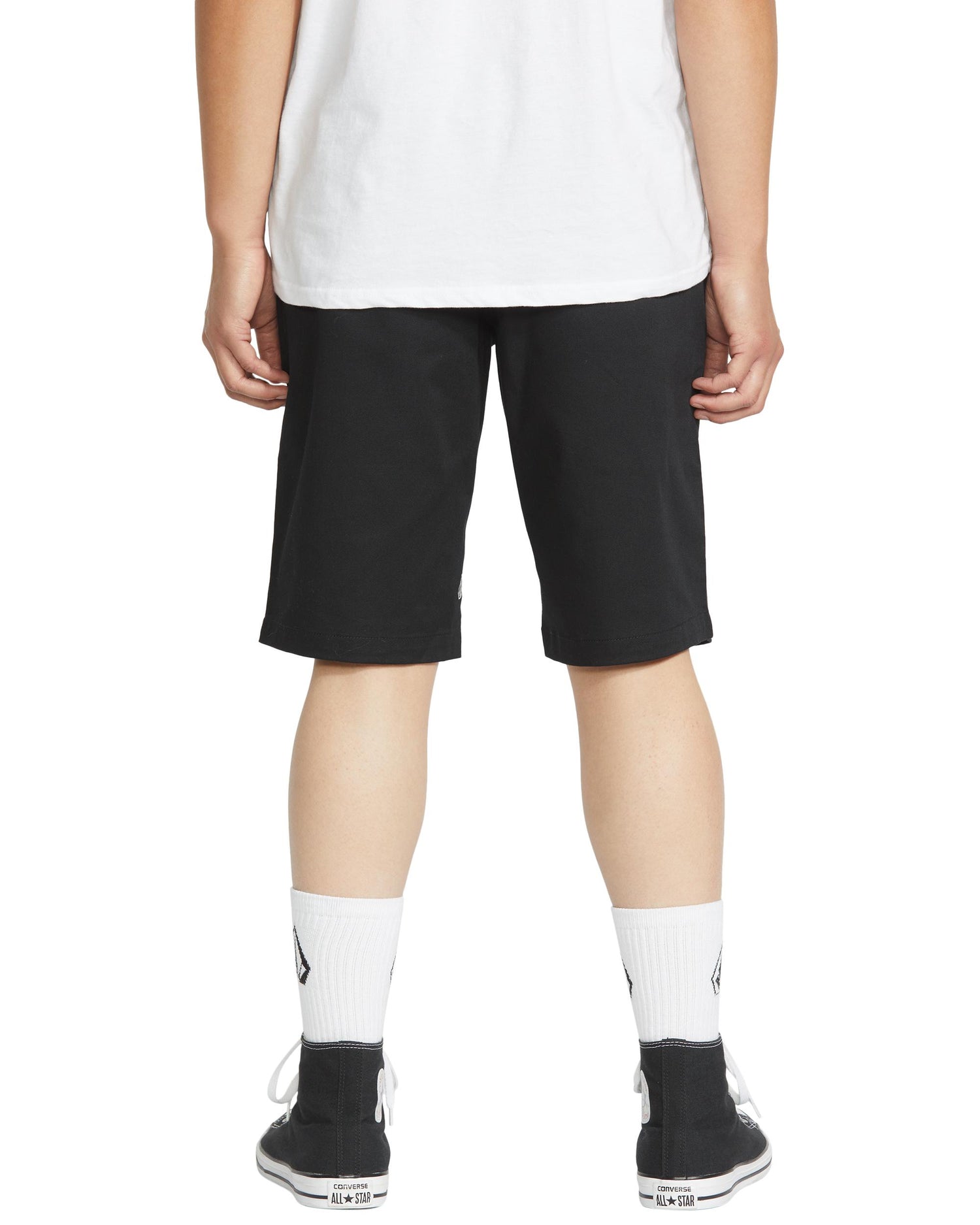 FRCKN MDN STRCH 21 - SHORTS A0912616 _BLK VOLCOM 