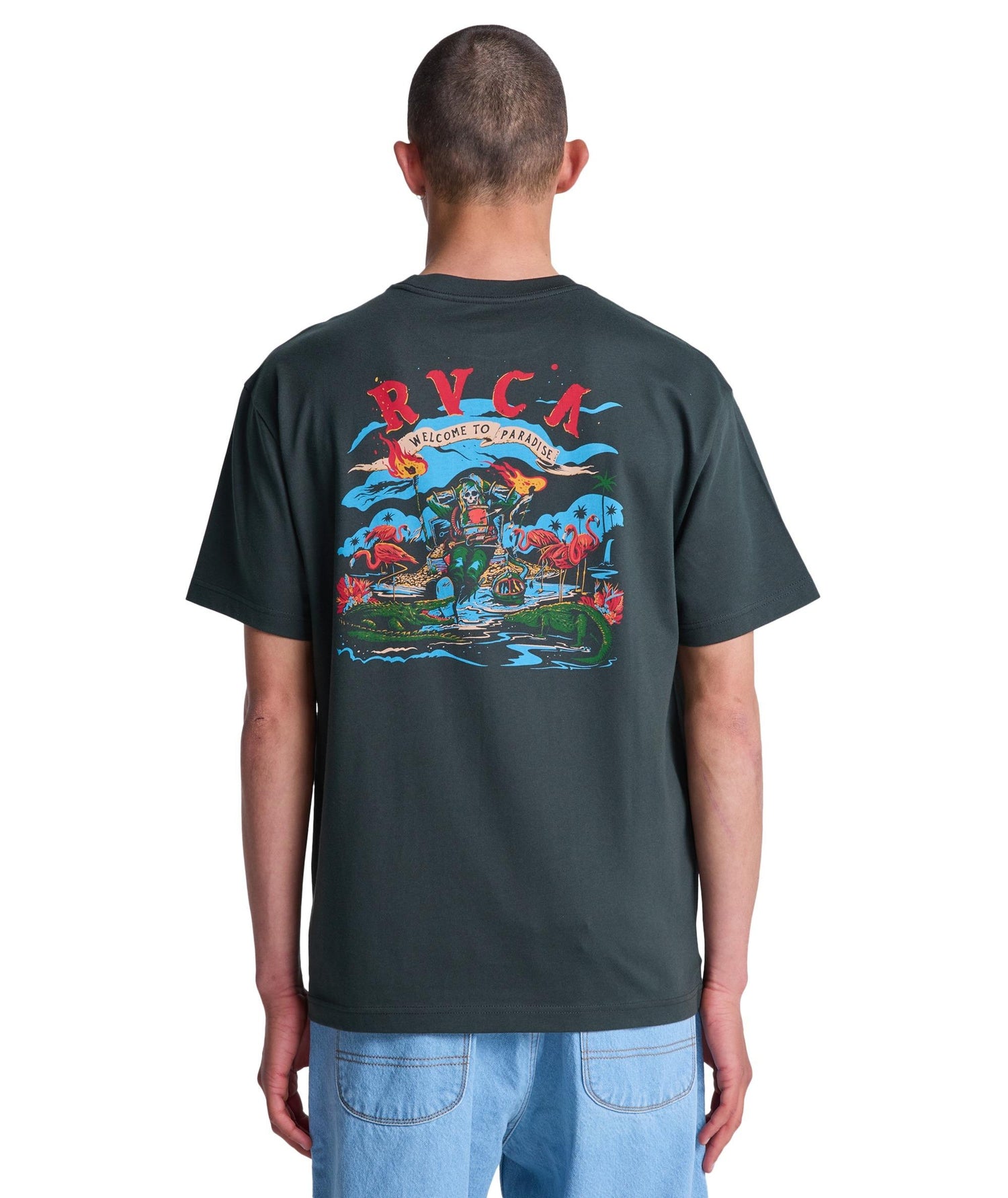 WELCOME TO RVCA - T-SHIRT EVYZT00328 -PTK RVCA 