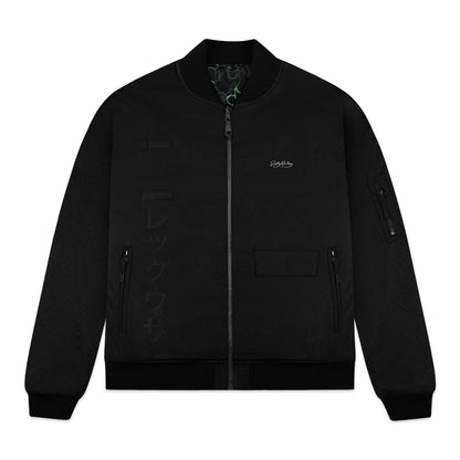 RAYQUAZA PATTERN BOMBER - GIACCA JK1048-JO -01 DOLLY NOIRE 