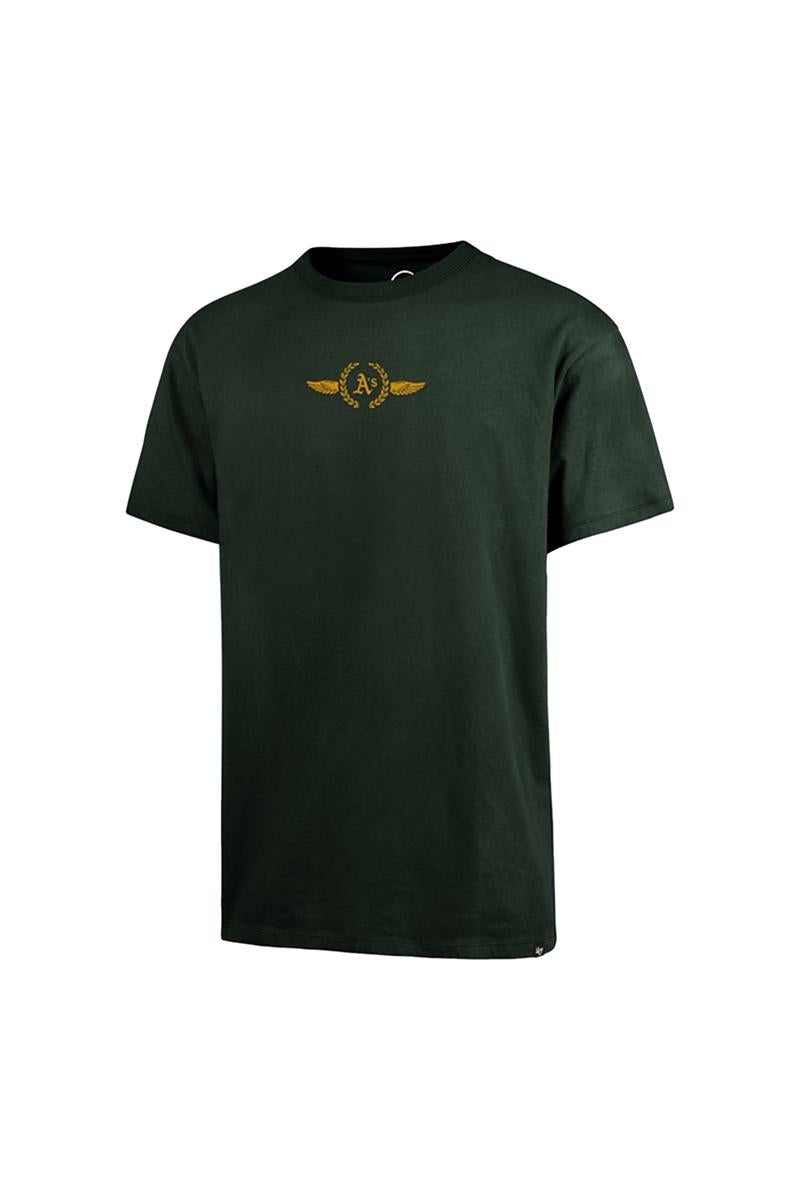 EMB DROP SHOULDER OAKLAND ATHLETICS - T-SHIRT 47-BB018TMQOGU620782 DG 47 BRAND 