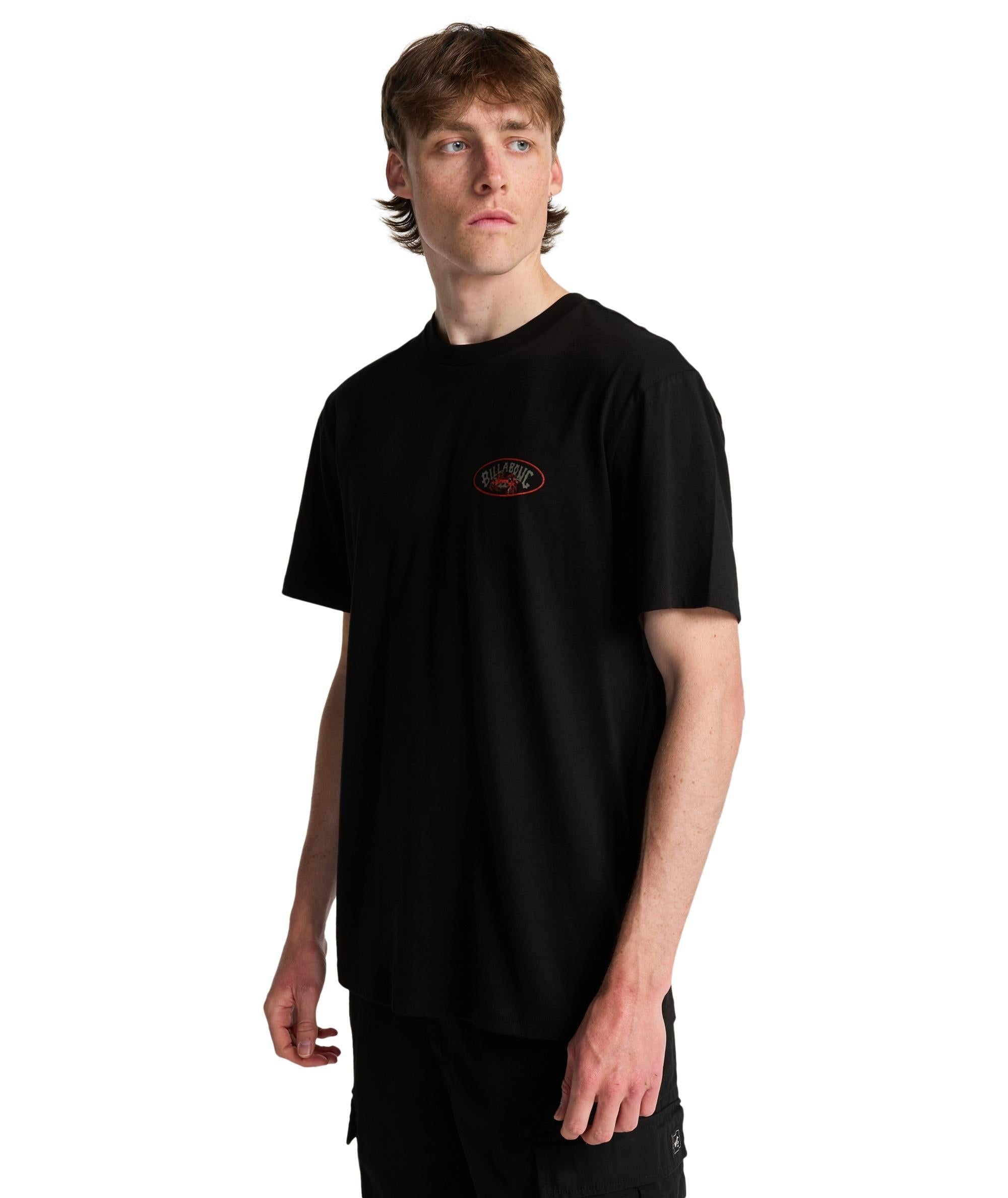 ORBIT ARCH - T-SHIRT EBYZT00522 -BLK BILLABONG 