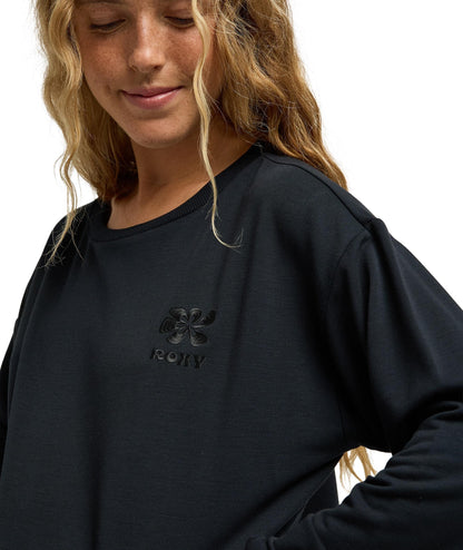 SURFING BY MOONLIGHT - FELPA ERJFT05067 -KVJ0 ROXY 