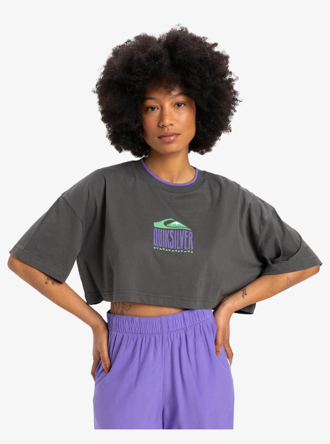 MAXI CROP - T-SHIRT EQWZT03183 -KRP0 QUIKSILVER 